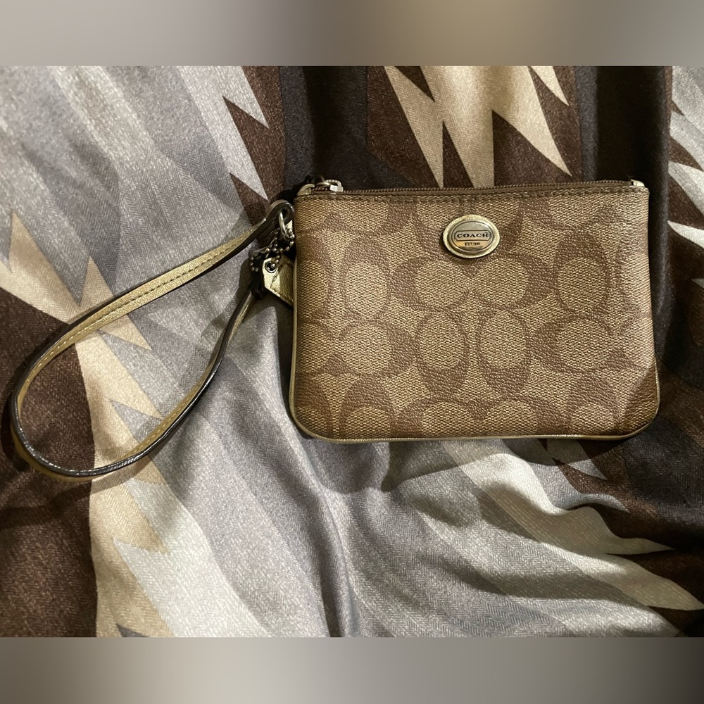 Coach wristlet